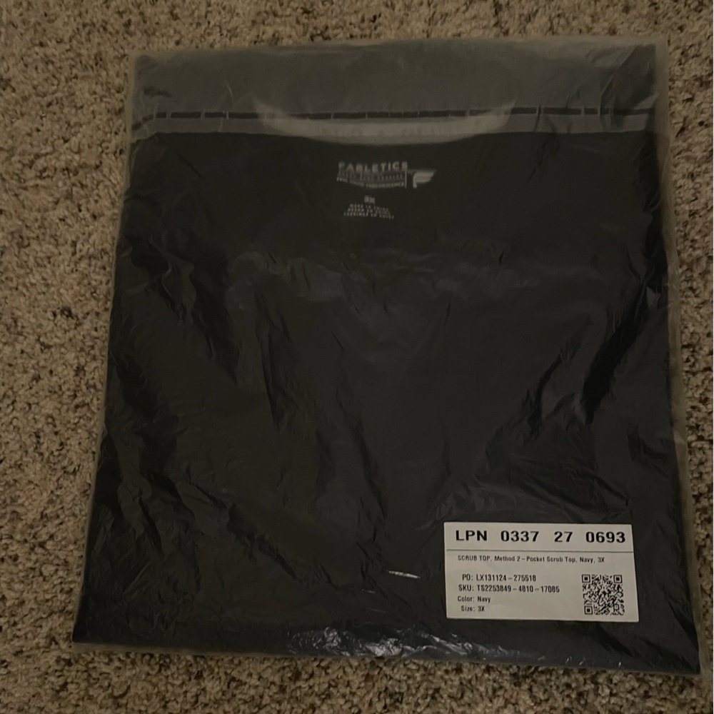 Fabletics scrub top